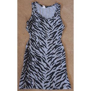 "Urban Vibe" zebra print dress